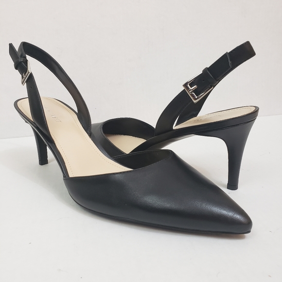 Nine west epiphany slingback leather pump Clearance